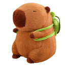 Pelúcia de Capivara com Mochila de Tartaruga ✨